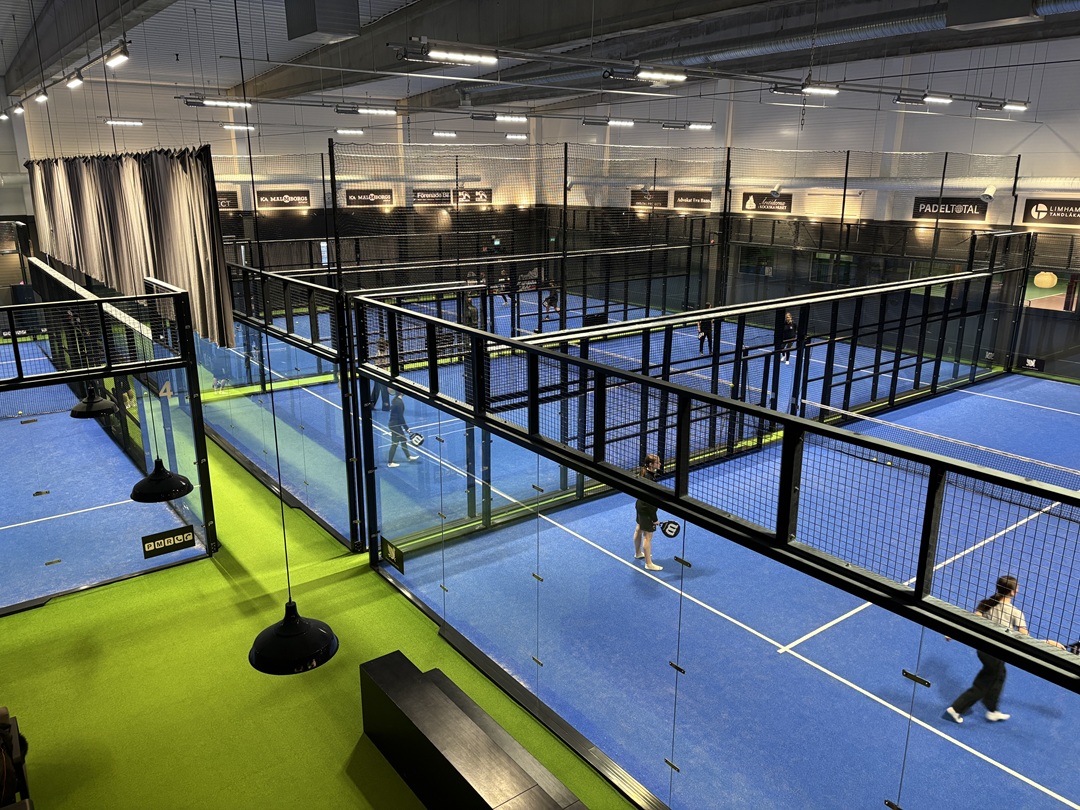 Padel Hallöversikt 1