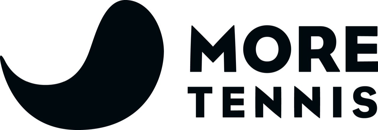 More Tennis Svart Logo